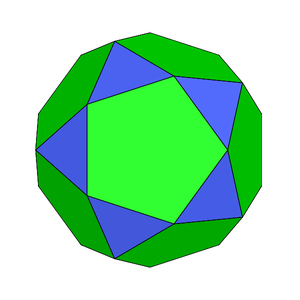 J25 Gyroelongated Pentagonal Rotunda
