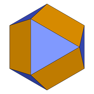 J27 Triangular Orthobicupola