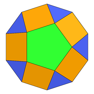 J30 Pentagonal Orthobicupola