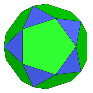 J34 Pentagonal Orthobirotunda
