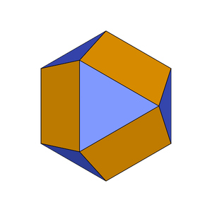 J35 Elongated Triangular Orthobicupola