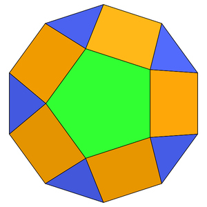 J38 Elongated Pentagonal Orthobicupola