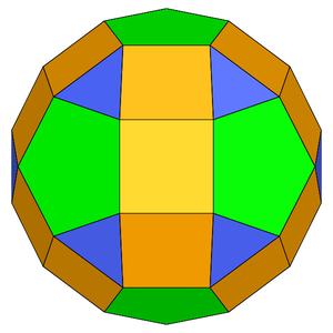 J74 Metabigyrate Rhombicosidodecahedron
