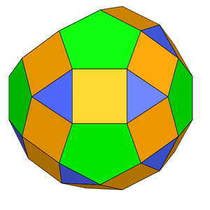 J78 Metagyrate Diminished Rhombicosidodecahedron
