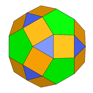 J83 Tridiminished Rhombicosidodecahedron