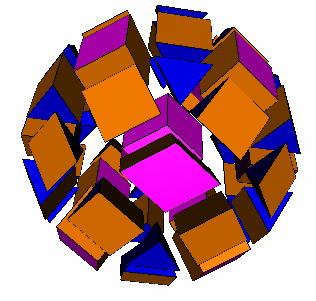 Dissecting a Rectangular Solid into an Acute Golden Rhombohedron and Half a  Bilinski Dodecahedron - Wolfram Demonstrations Project