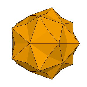 Small Icosacronic Hexecontahedron