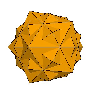 Medial Deltoidal Hexecontahedron