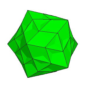 Medial Pentagonal Hexecontahedron