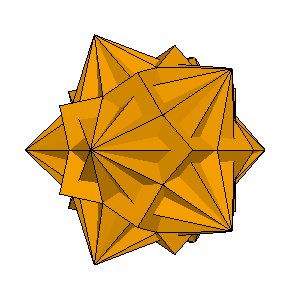 Great Dodecacronic Hexecontahedron