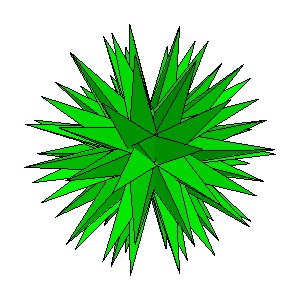 Great Pentagrammic Hexecontahedron