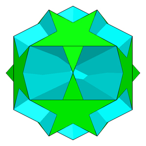 U62 Small Dodecahemicosahedron
